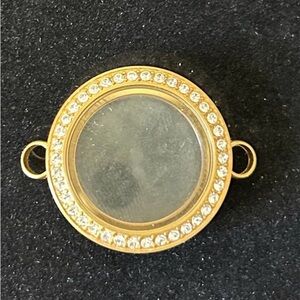 Origami Owl Gold Crystal Living Locket